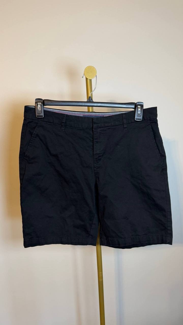 Tommy Hilfiger Women Tailored Shorts Black Size 10 Excellent preowned $54.50