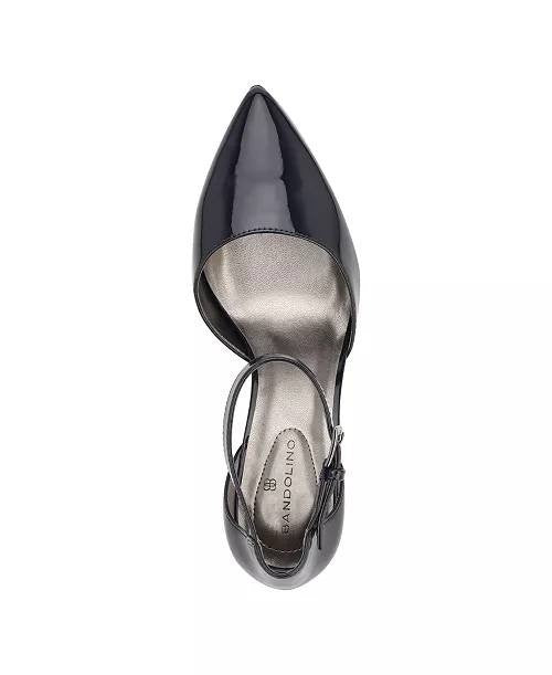Bandolino Black Polyurethane Pointed Toe Pumps 7M New in Box MSRP $89