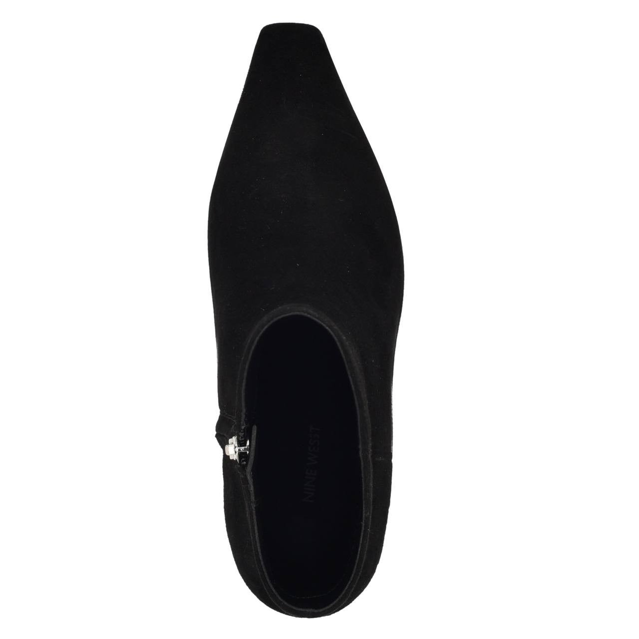 Nine West Black Suede Dress Booties 8M NIB MSRP $159
