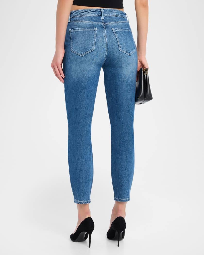 L’Agence Margot High-Rise Skinny Jeans Faded Blue Size 28 NWT $245 –Designer Fit