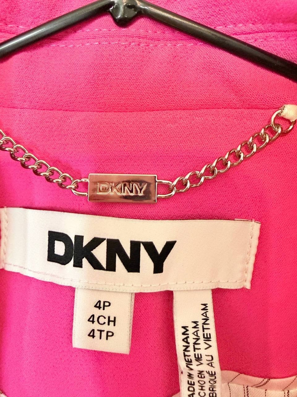 DKNY Ruched‑Sleeve Blazer – Petite – Size 4P – NWT – $159