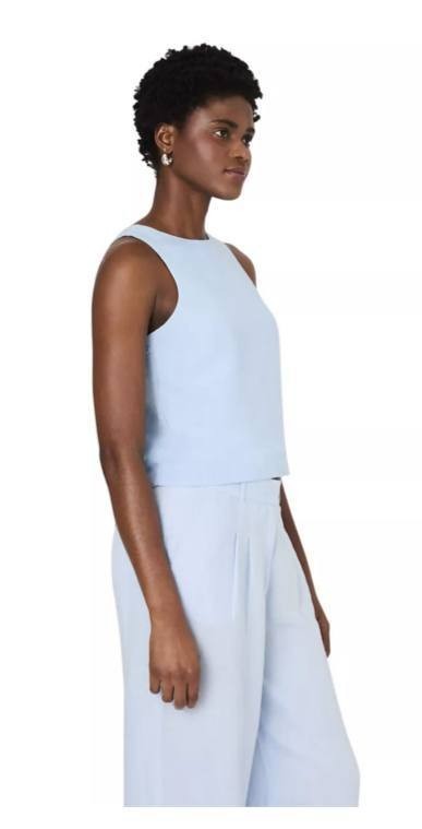 French Connection Birdie Linen Swing Top – Size 6 – NWT – $118