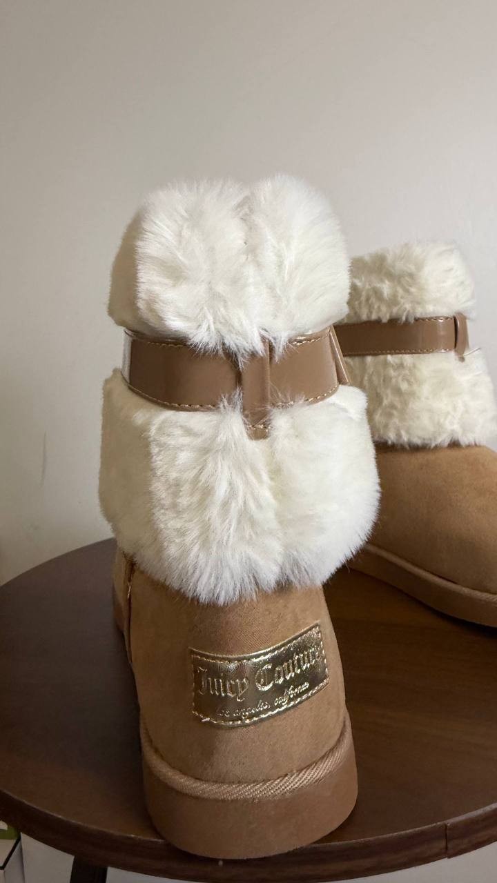 Juicy Couture Natural Man‑Made Cold Weather Boots 8 New in Box $85