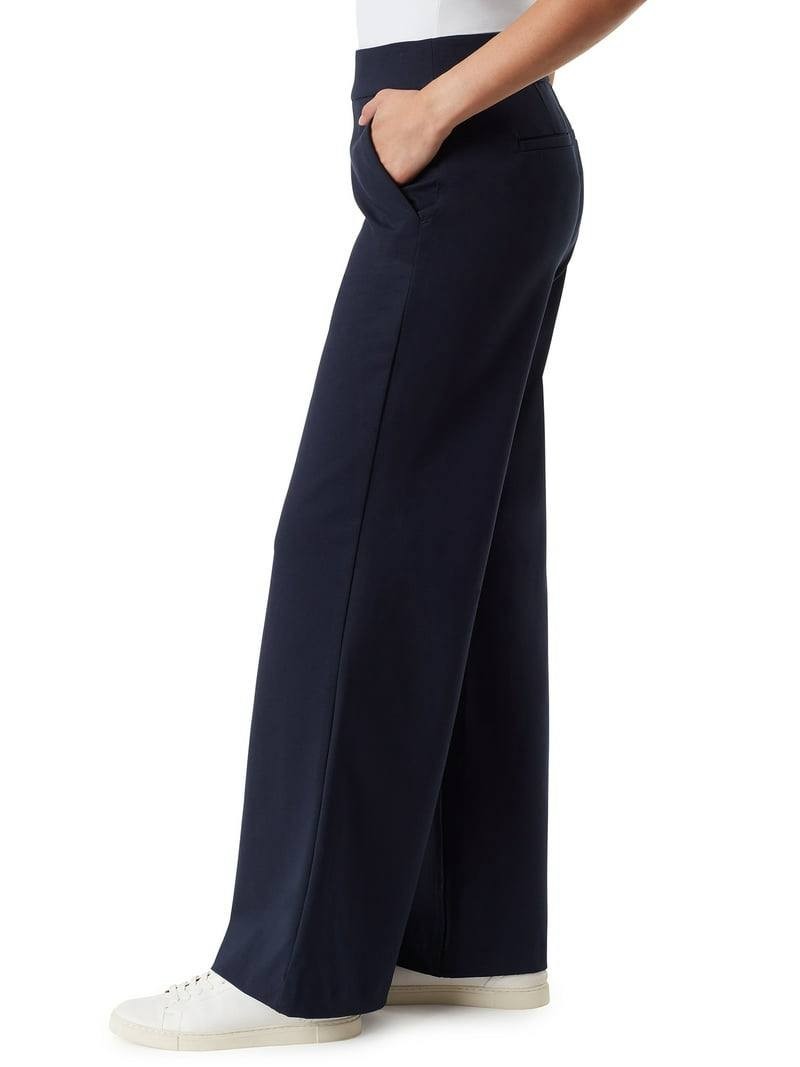 Gloria Vanderbilt Ponte Wide‑Leg Pants – Size M – NWT – $54
