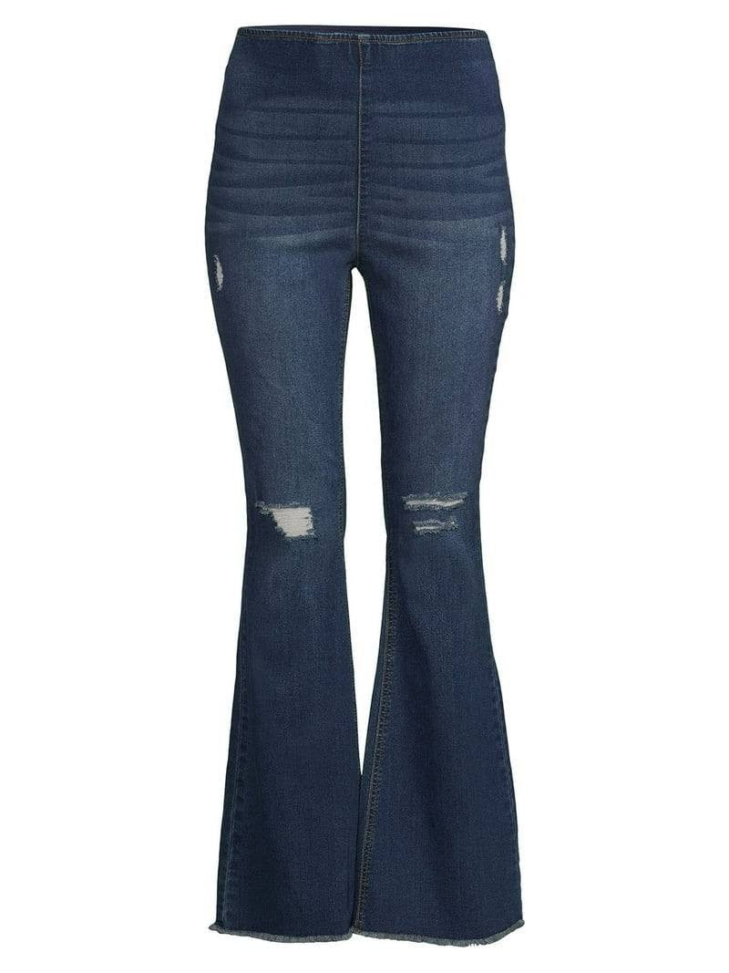 Tinseltown Pull‑On Flare Jeans – Blue – Size 1 Juniors – NWOT