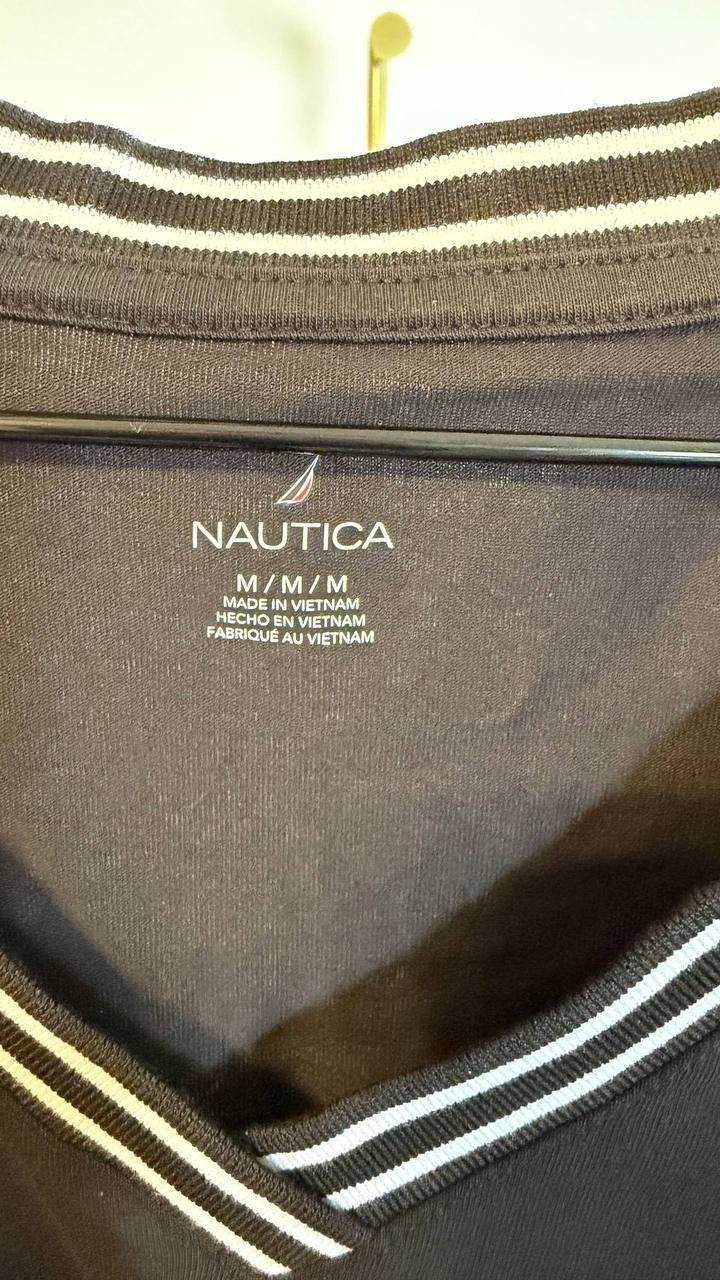 Nautica Women’s T‑Shirt Black Size M NWT $30