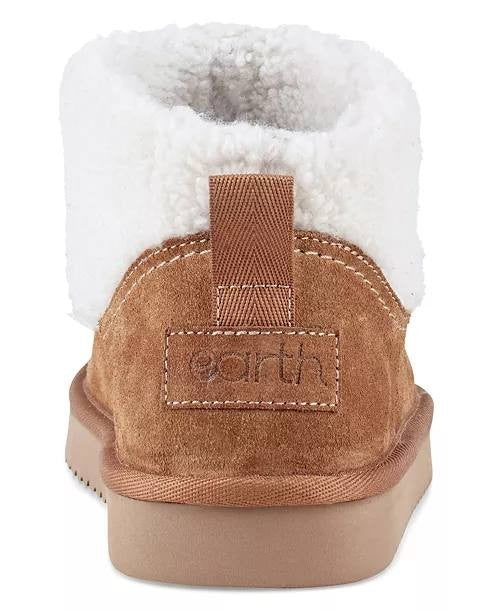 Earth  Cozy  Booties  Medium  Brown  10M  New  $90