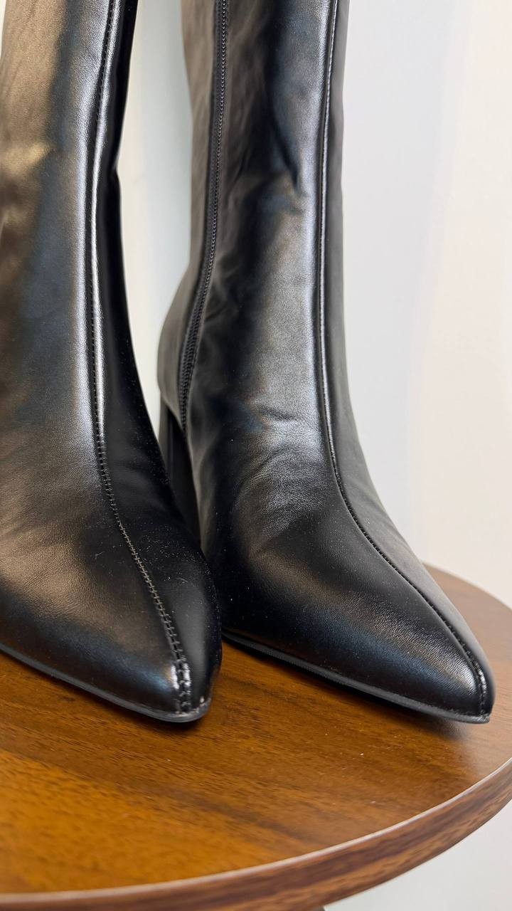 Wild Pair Islah Boots 6.5M Black Beauty Knee‑High New In Box msrp$99.90