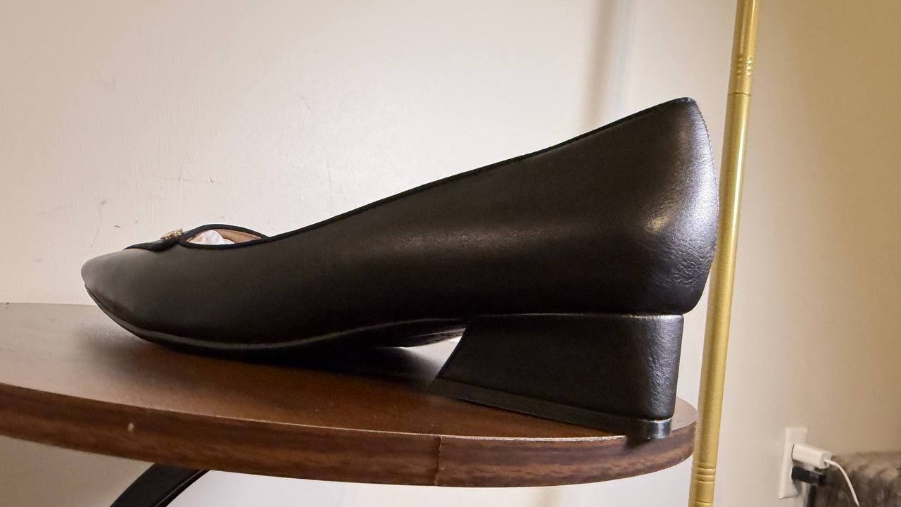 Naturalizer Black Synthetic Low Heel Pumps 10M NIB $110