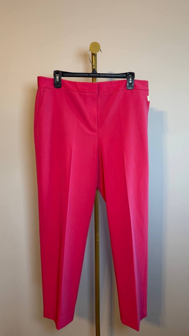 Tommy Hilfiger Sloane Ankle Pants Rosette 14 NWT $99