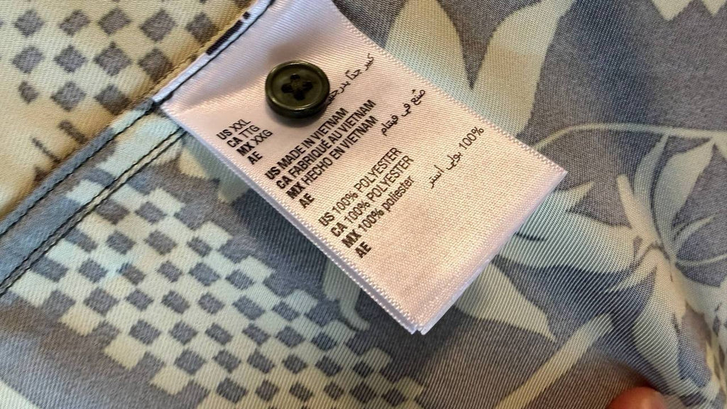 Mode of One Men’s Vacation Palm Camp Collar Shirt Green XXL $49.50 NWT