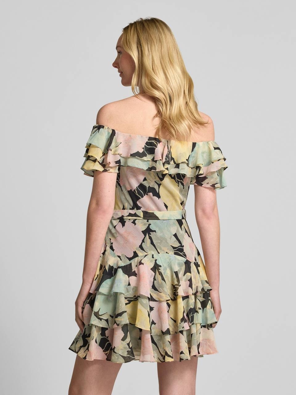 Lauren Ralph Lauren Women’s MAIBEL Mini Dress Olive Print Size 4 NWT $225