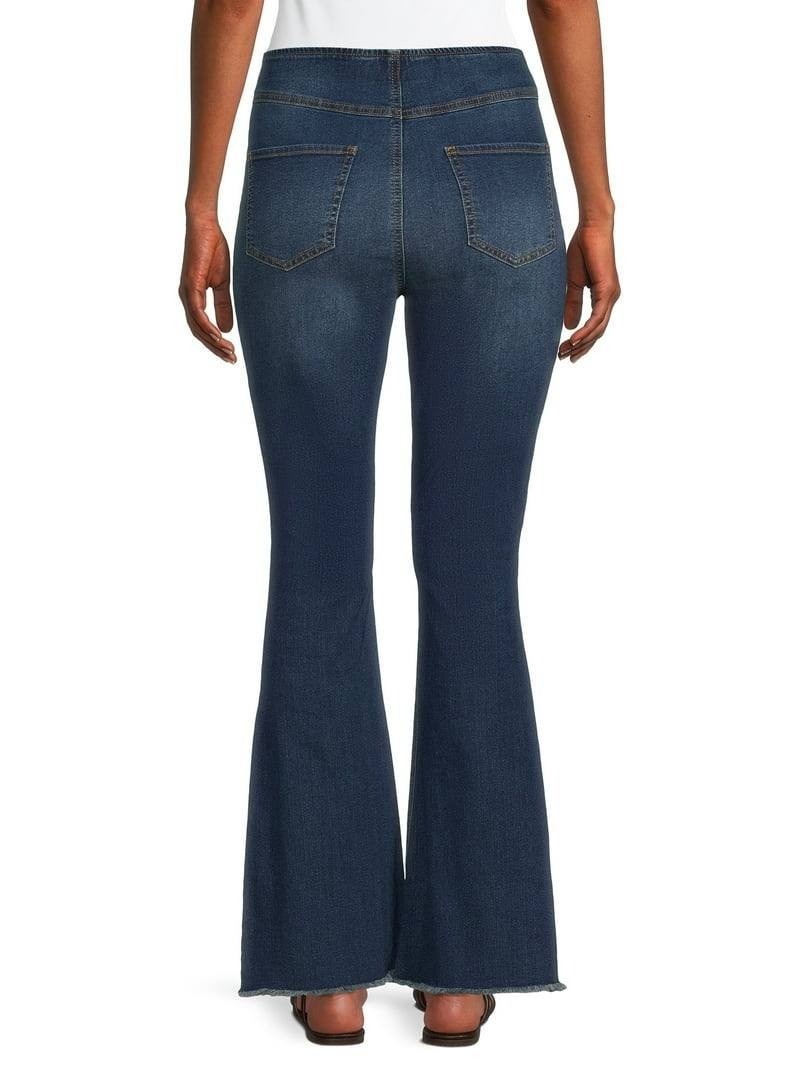 Tinseltown Pull‑On Flare Jeans – Blue – Size 1 Juniors – NWOT