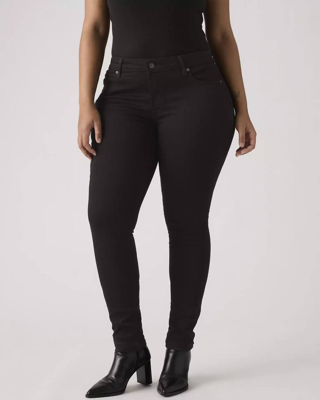 Levi’s 711 Skinny Women’s Jeans Black 24W NWT $69.50