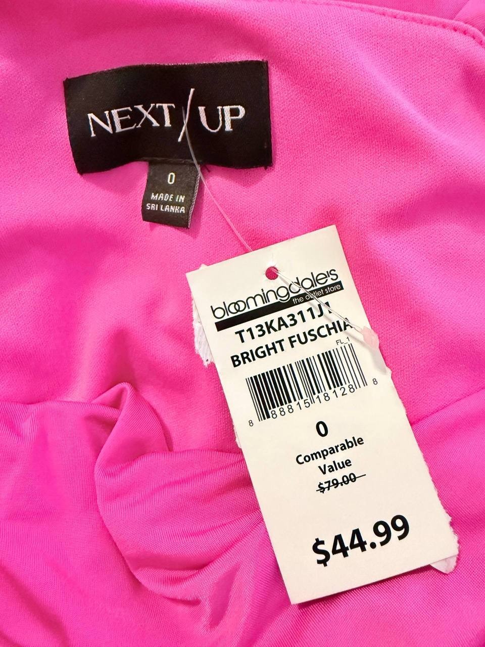 Next Up Pink Scoop‑Neck Tank Dress – Size 0 – NWT – $44.99
