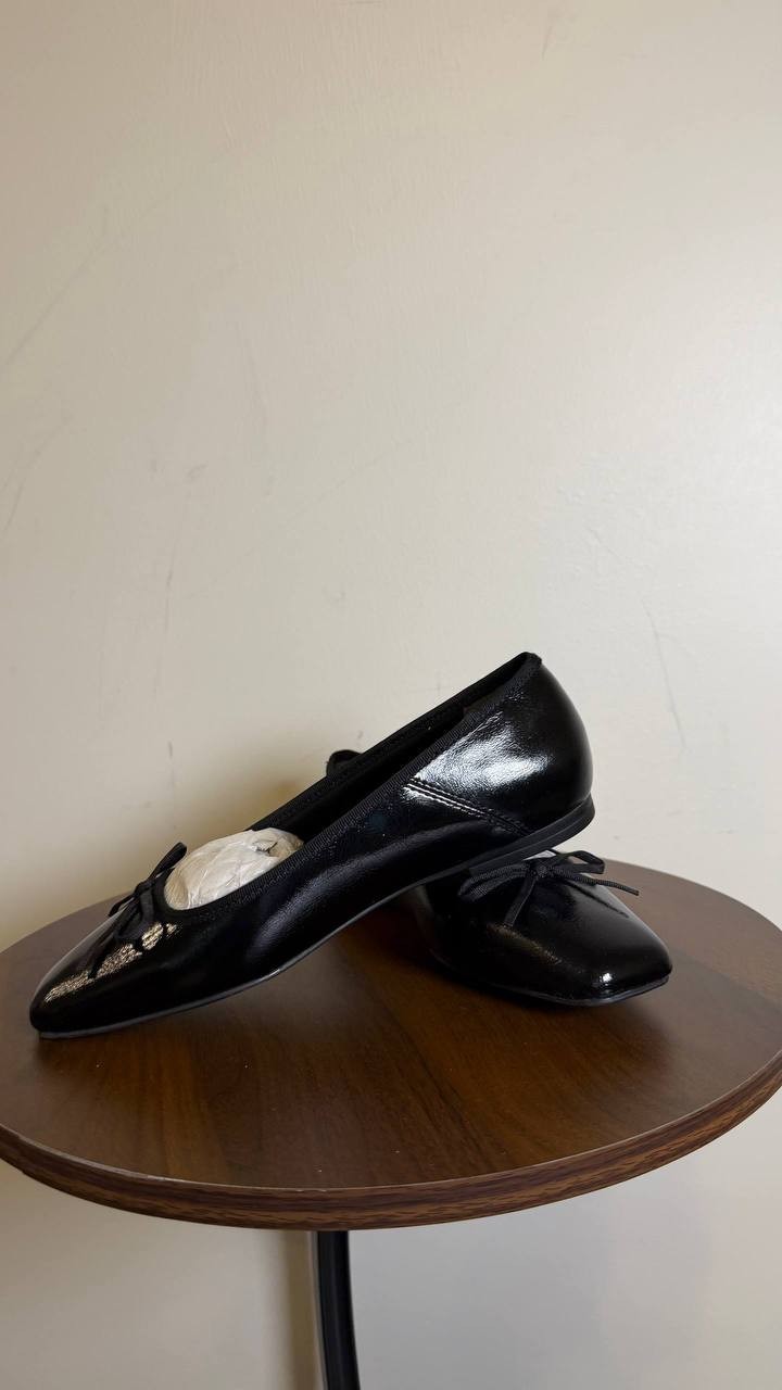 Anne Klein Women’s Aspen Snip Toe Ballet Flats Black 5.5M New With Box $85
