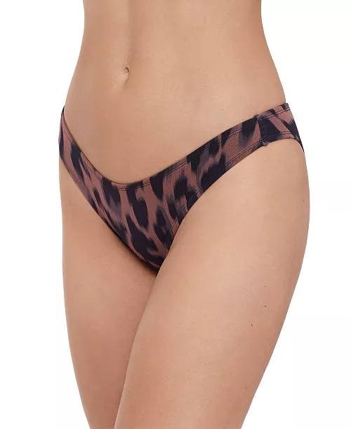 Steve Madden Scoop Hipster Bikini Bottoms Natural MD NWT $58