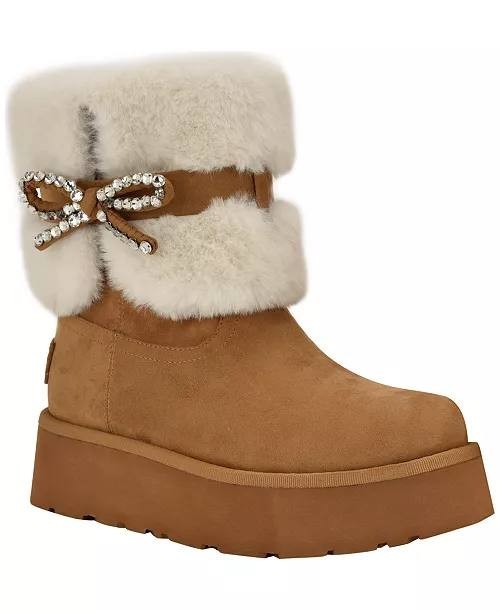 GUESS   Winter  Boots  Medium  Brown  6  M  New  in Box  $99