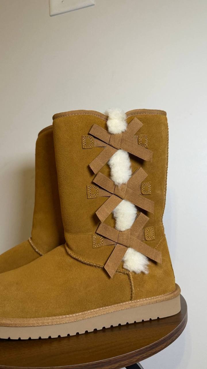 Koolaburra by UGG Boots Size10 Chestnut Suede Pull‑On Warm  Winter NWOB msrp$110