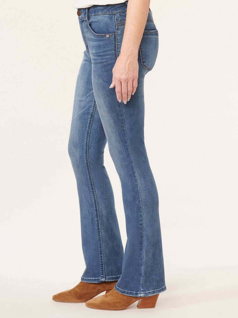 Democracy Jeans 4P Ab"solution High Rise Petite Bootcut Artisanal NWT $88