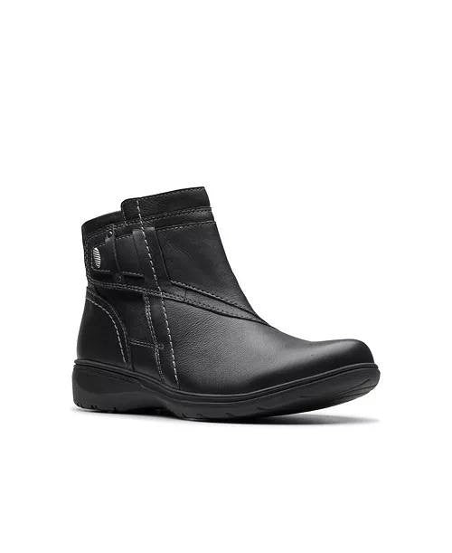 Clarks  Carleigh  Style  Boots  Black  Leather  8M  New  $130