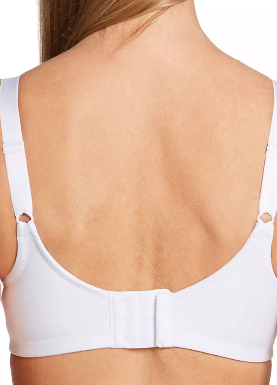 Vanity Fair Beauty Back Full Figure Wirefree Bra Style 71380 – Size 40DDD White