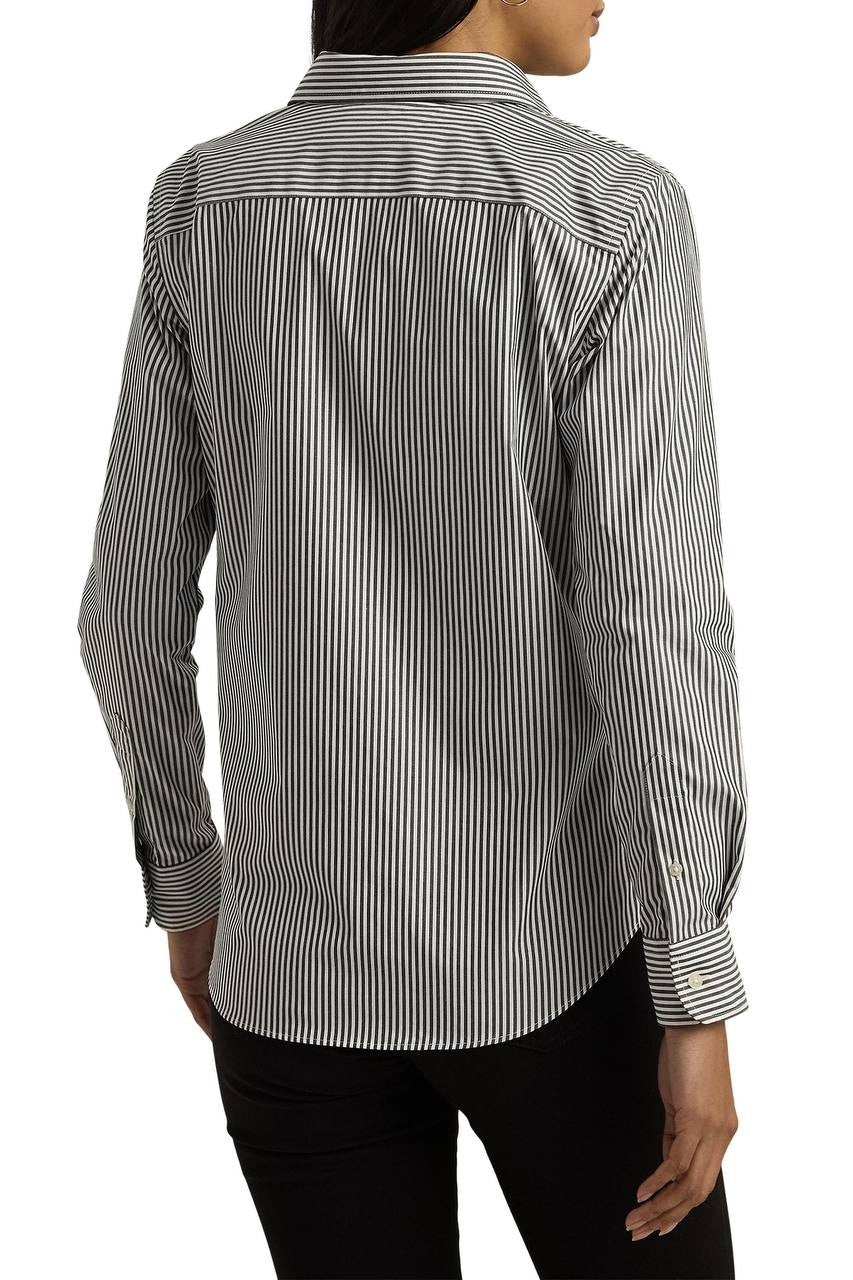 Lauren Ralph Lauren Shirt Black/White XS Pre-Owned Good $99.50