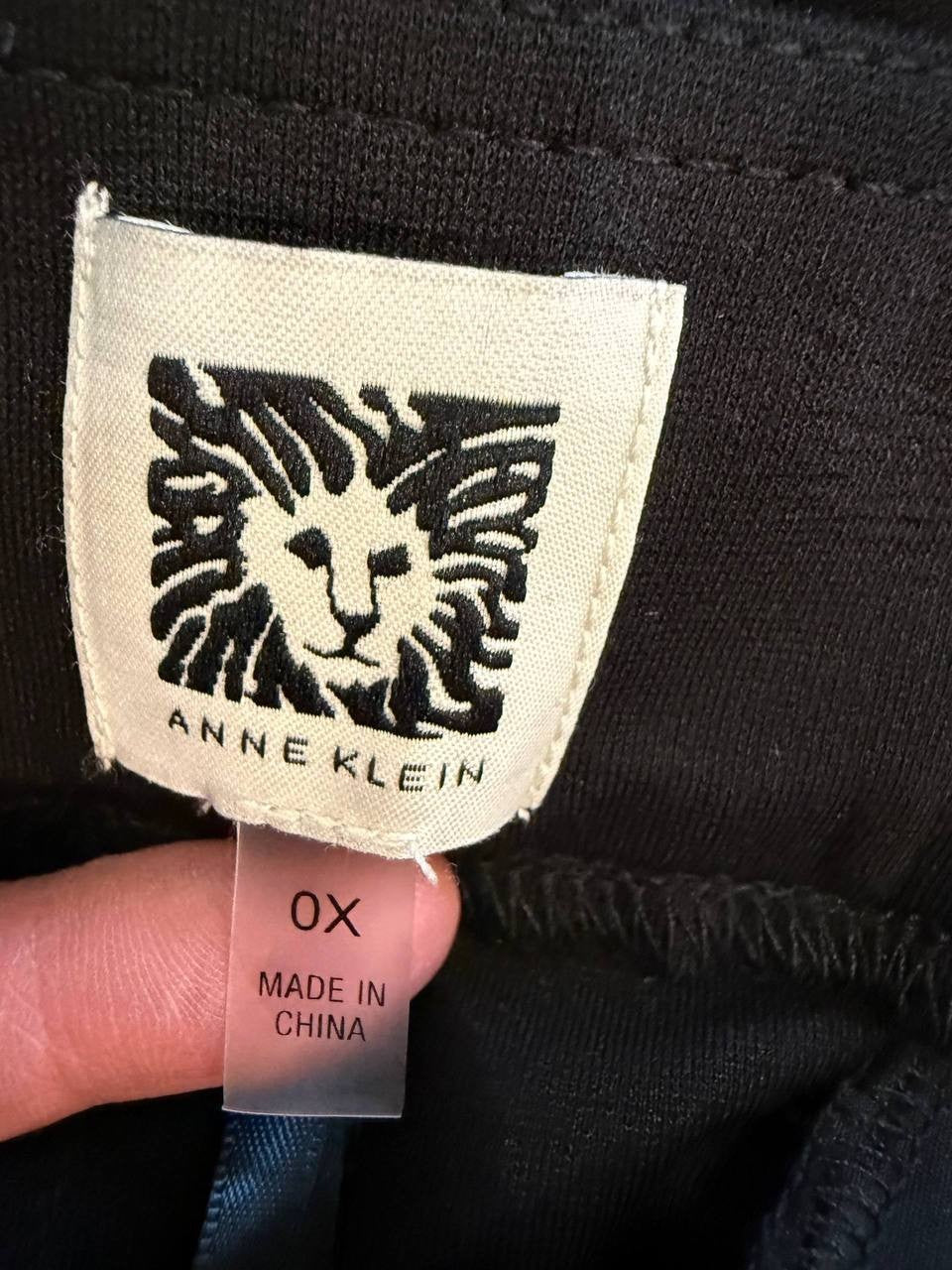 Anne Klein Plus Size Cropped Wide‑Leg Pull‑On Pants – Size 0X – NWOT