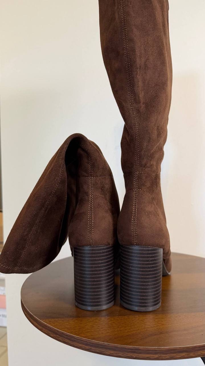 Style & Co Brysonn Boots 7M Dark Roast Microfiber Round Toe NIB msrp$89