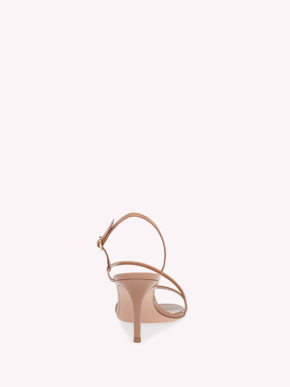Gianvito  Rossi  Manhattan  70  Leather  Toe  Sandals  Natural  38.5  New  $945