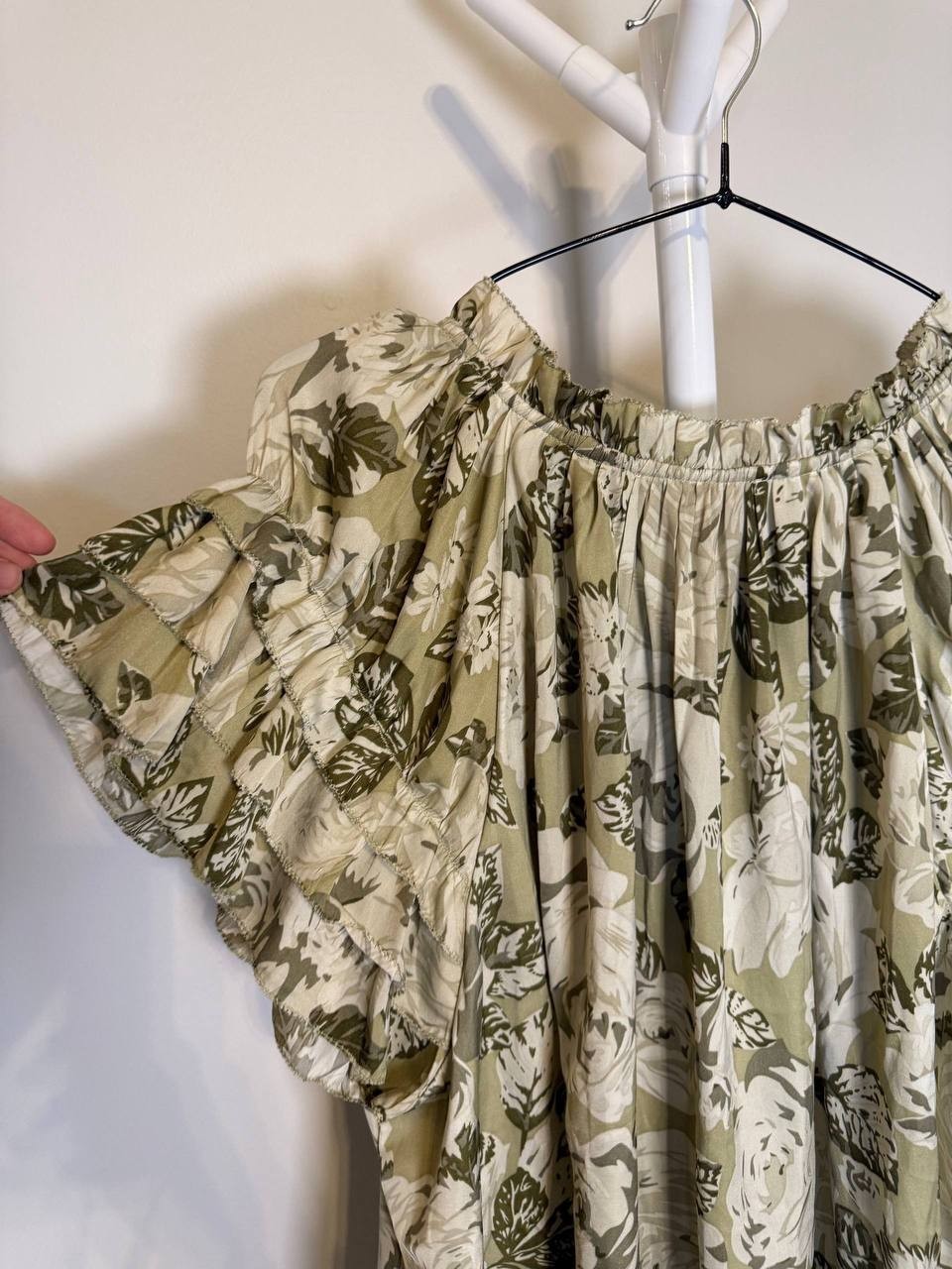 Philosophy Floral Ruffle-Sleeve Blouse – Size 3X – NWT