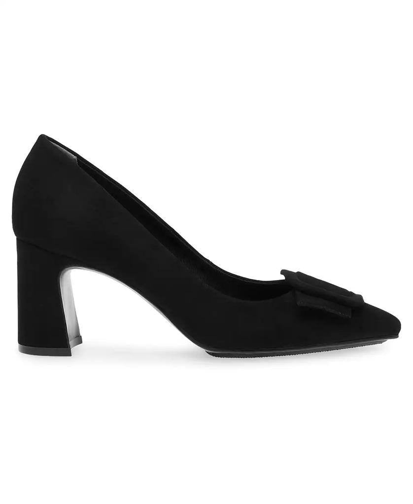 Anne Klein Slip‑On Pumps 9.5M Black Man‑Made New in Box MSRP $89