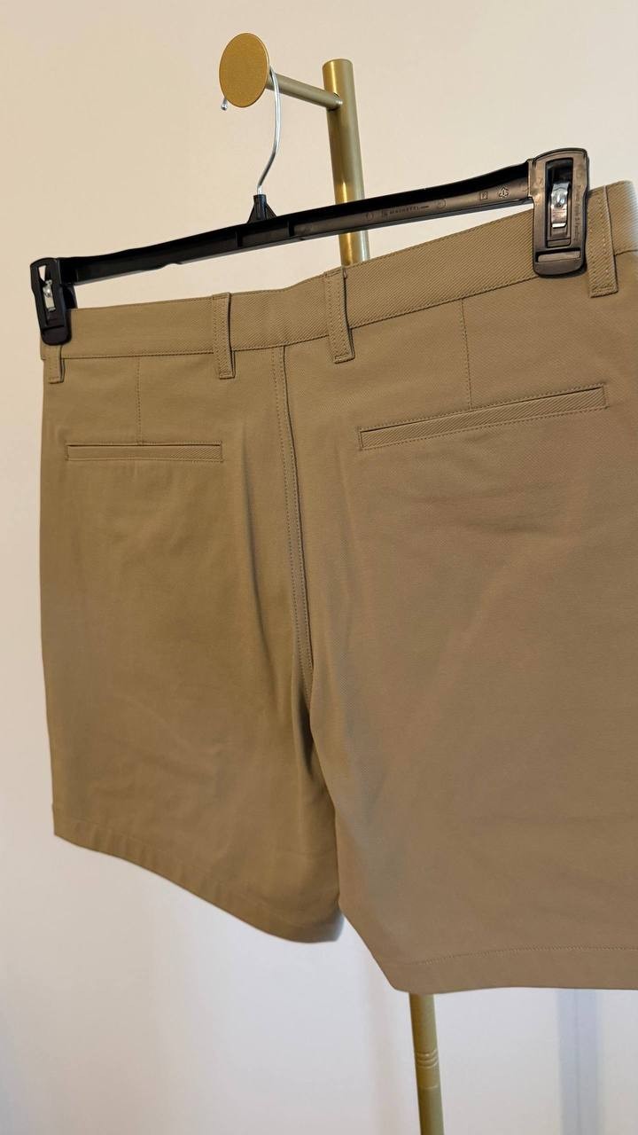 Theory Men’s Standard Twill Shorts Bark 33 $185 NWT
