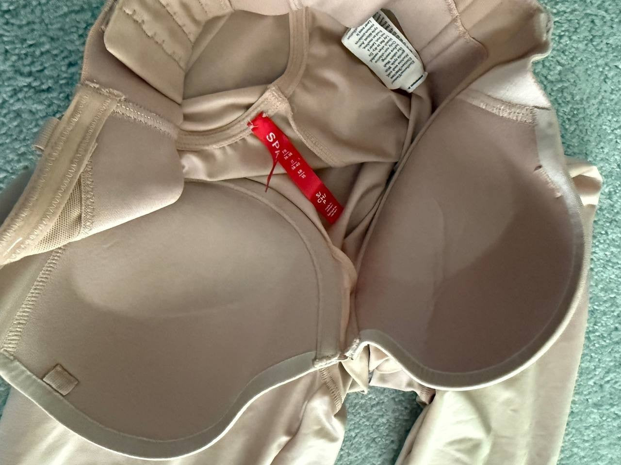 Spanx Nude Shaping Bodysuit - Size S - No straps- Original price $148