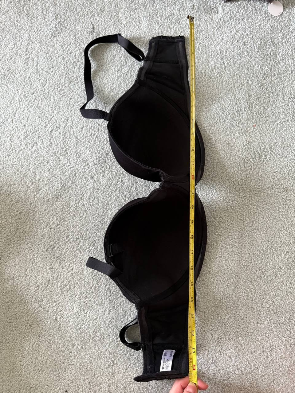 Wacoal Red Carpet™ Strapless Underwire Bra 854119 Black Size 34H Convertible