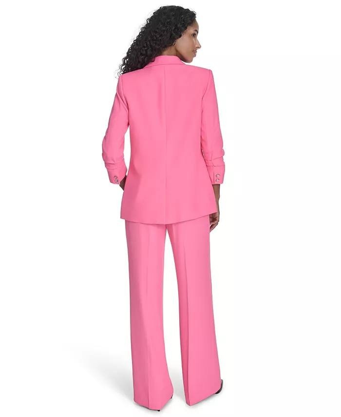 Calvin Klein Women’s Petite One‑Button Blazer, Size 2P, NWOT $284