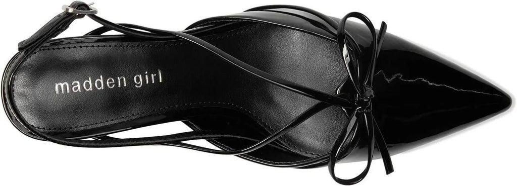 Madden  Girl  Slingback  Pumps  Black  6.5  New  $55