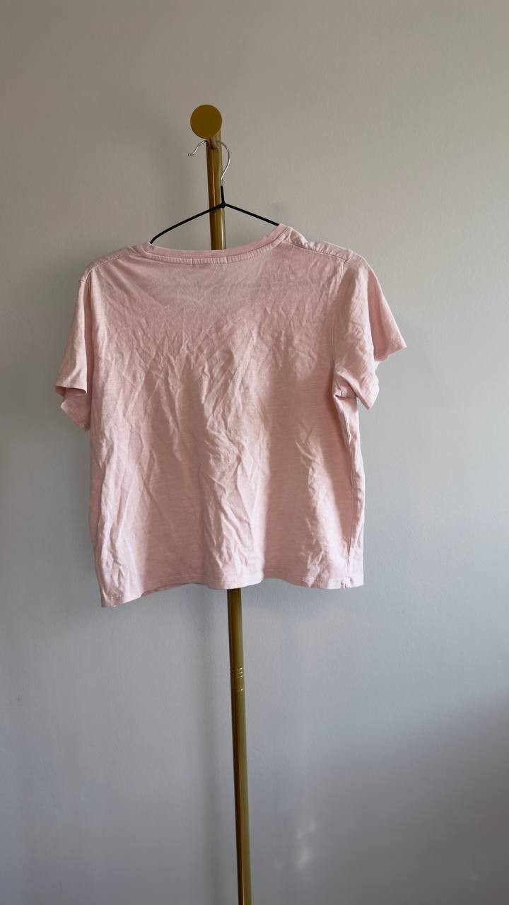 Splendid Collection Louisa Short Sleeve Tee S Rose Petal NWT $58