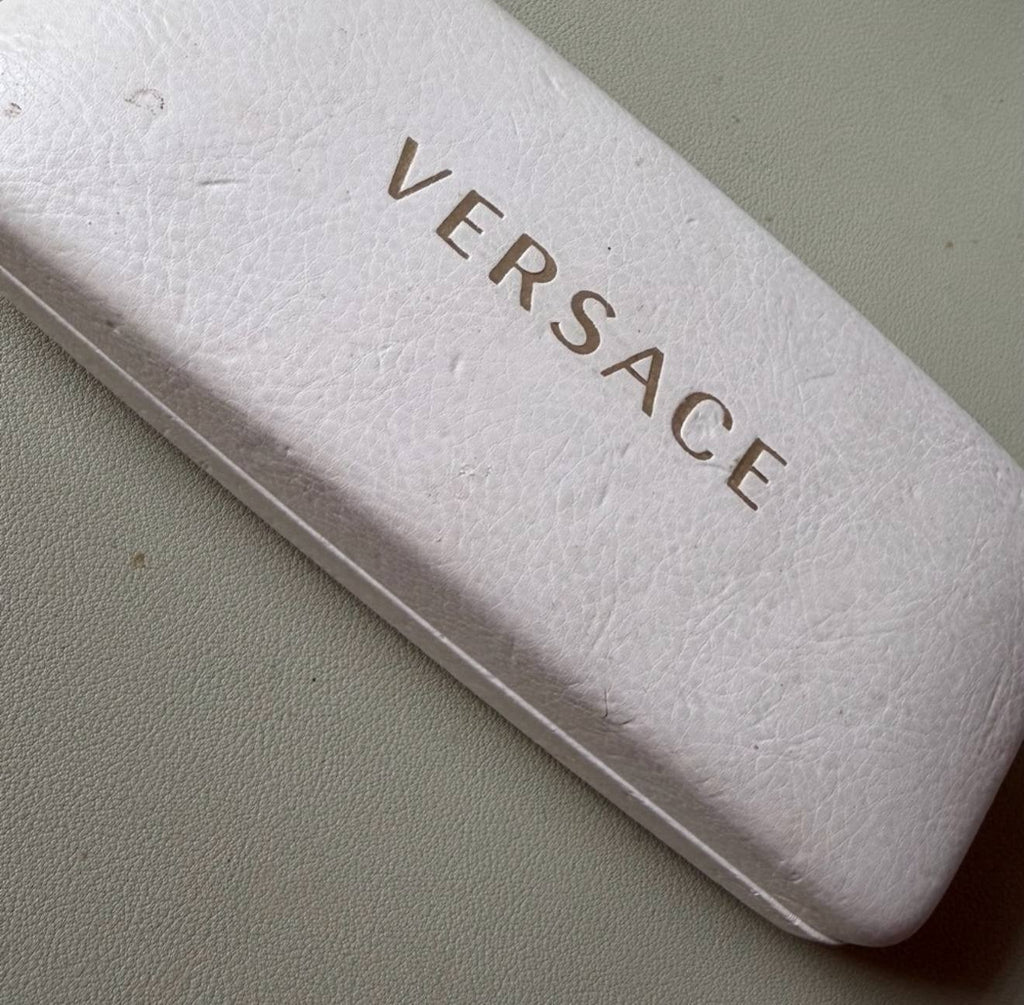 Versace 59 998/13 Tortoise Brown Sunglasses 57mm Italy w/ Case