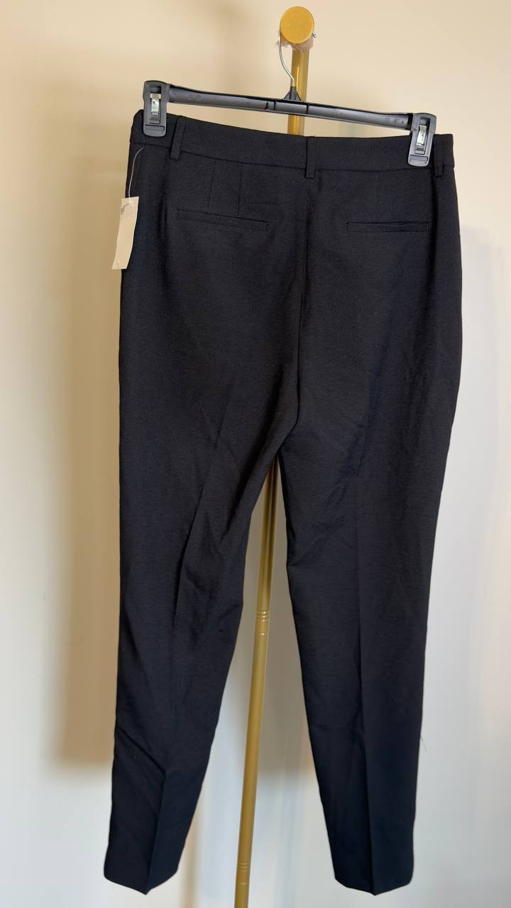 Tahari ASL Shannon Straight‑Leg Suit Pants Black 6 NWT $89