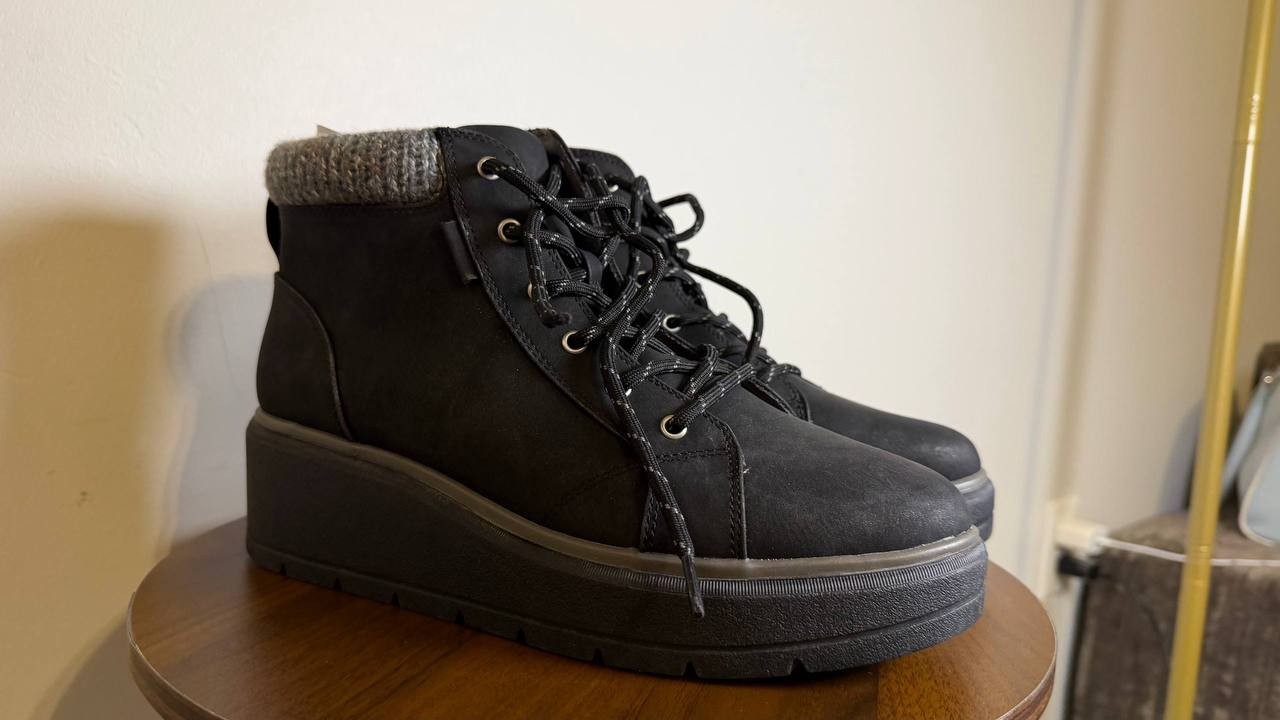Dr. Scholl’s Nice Day Max Alpine Booties 11M Black Water‑Resistant NIB msrp$125