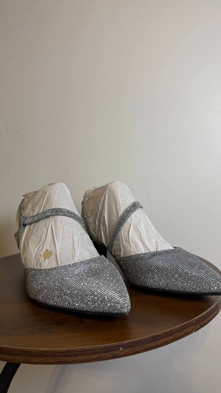 LifeStride Women’s Pumps 8.5M Pewter Fabric – New in Box – MSRP $79.99