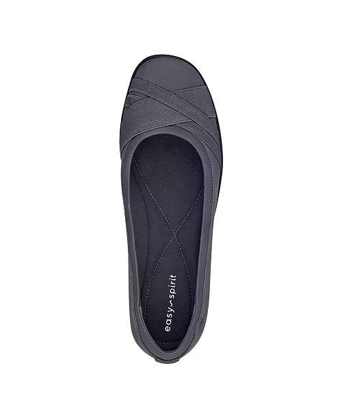 Easy Spirit Slip On Flats Dark Gray 5.5 New $69.00