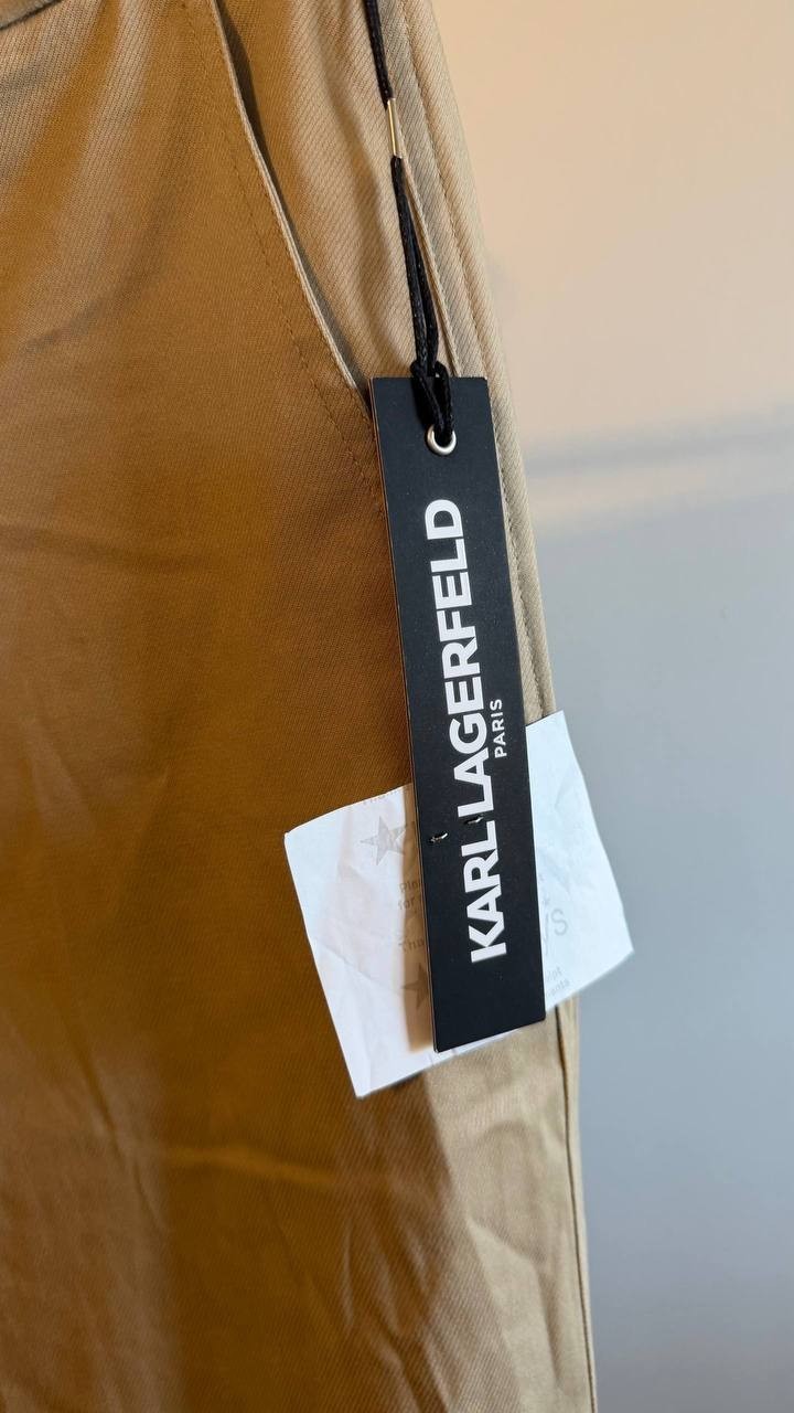 Karl Lagerfeld Paris Men’s Straight‑Fit Chino Pants 34 $149 NWT