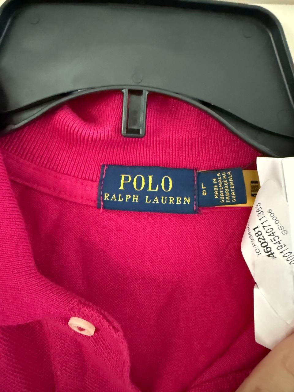 Polo Ralph Lauren Cotton Mesh Polo Dress – Size L, Pink Sky