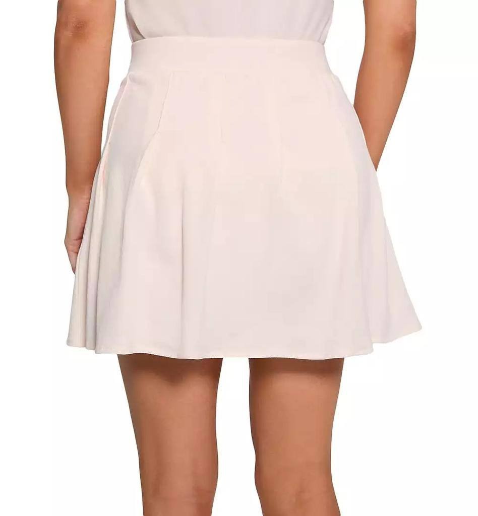 Guess Women’s Suzanne Pleated Pull‑On Tennis Skirt New Angel Wing XL NWT $59