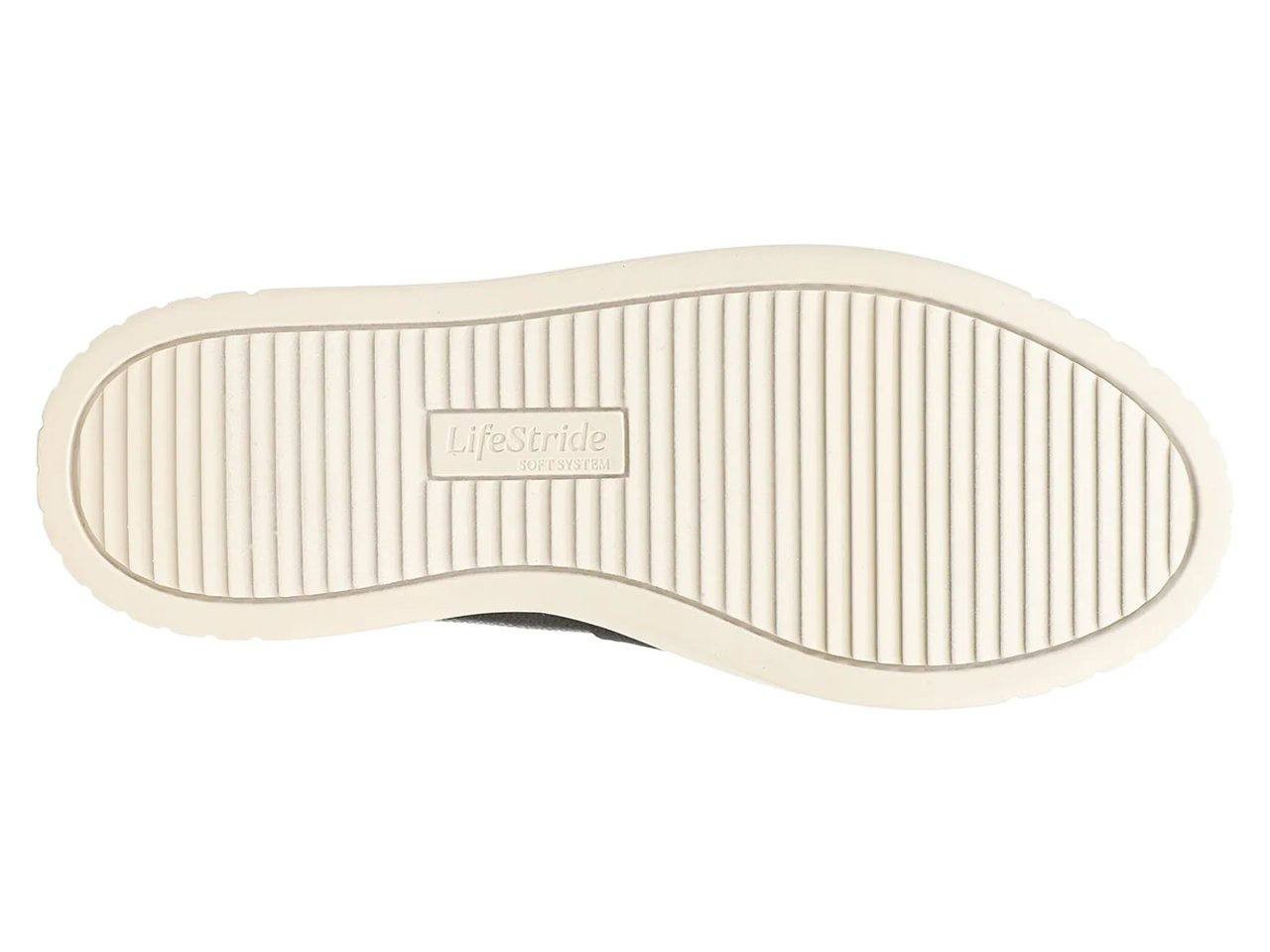 LifeStride Grandeur Women’s Slip-On Sneaker Black 10M Synthetic/Fabric $80 NWB