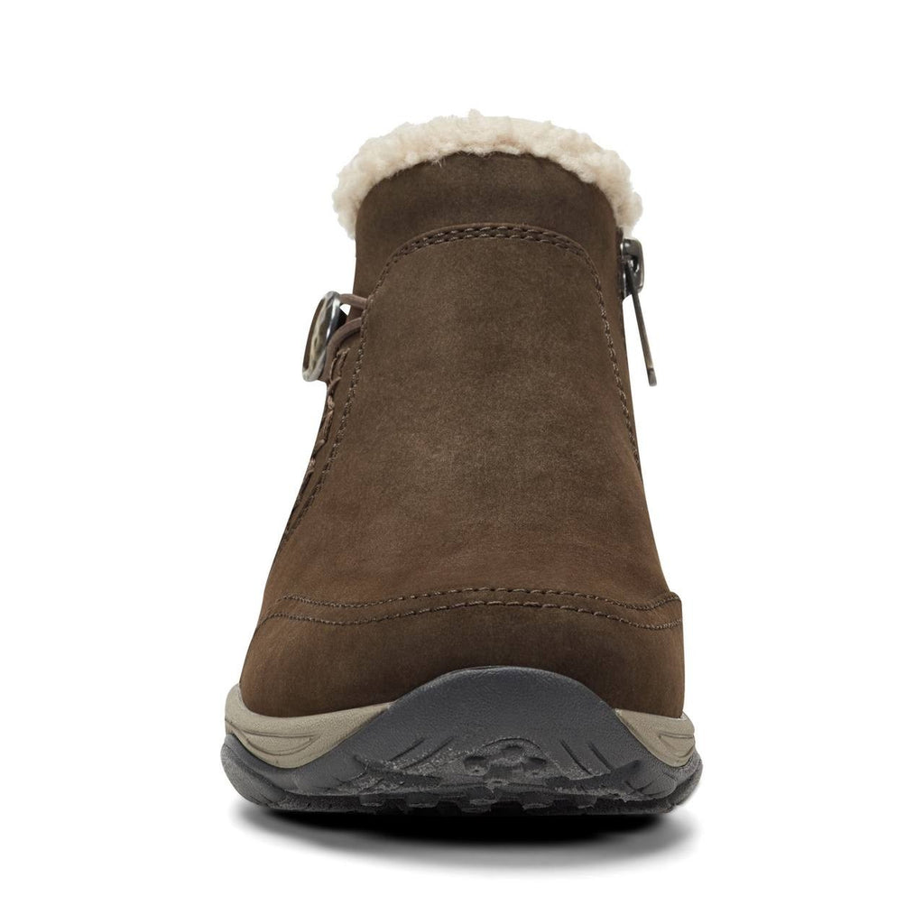 Easy Spirit Erique Cold Weather Booties Dark Brown 7.5M NWB Water‑Repellent $99