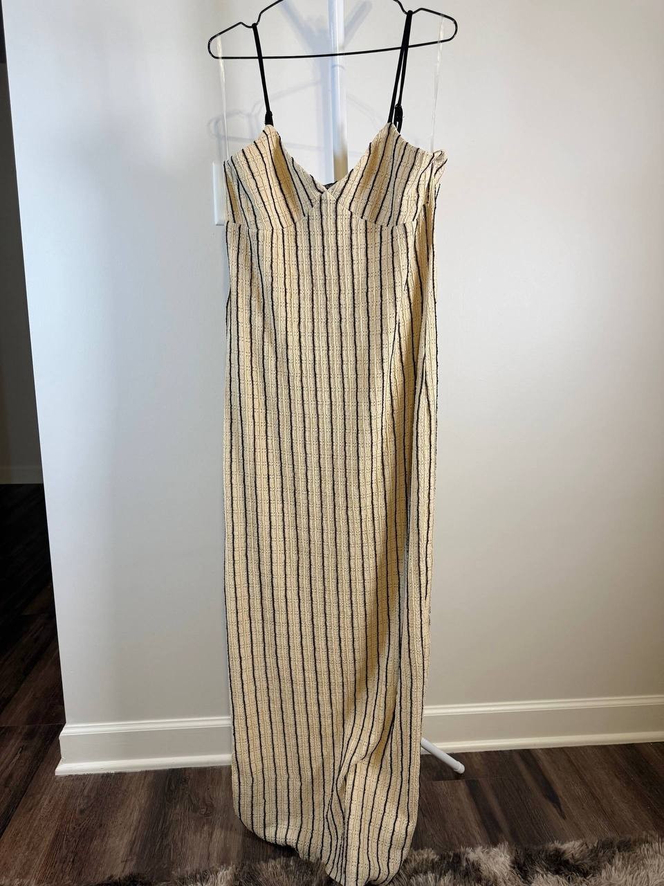 Rosie Harlow Beige Striped Dress – Size XL – NWOT