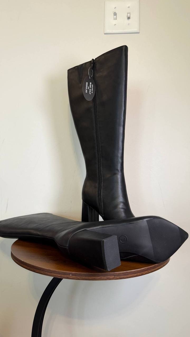 Wild Pair Dress Boots 7M Black Man‑Made New in Box MSRP $99